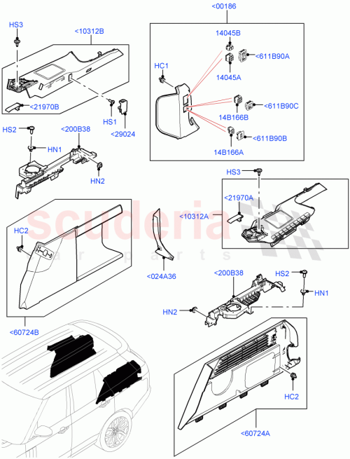 Part Diagram for Land Rover LR099443