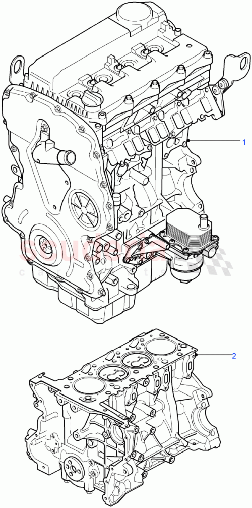 Part Diagram for Land Rover LR045677