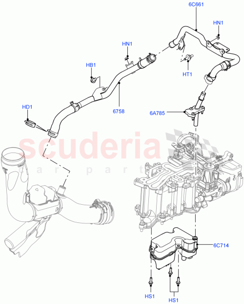 Part Diagram for Land Rover LR007969