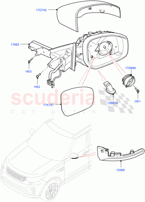 Part Diagram for Land Rover LR142304