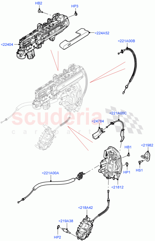 Part Diagram for Land Rover LR153684