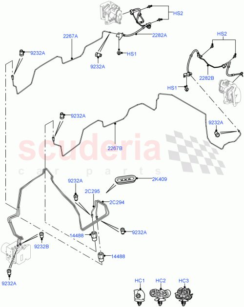 Part Diagram for Land Rover LR033429