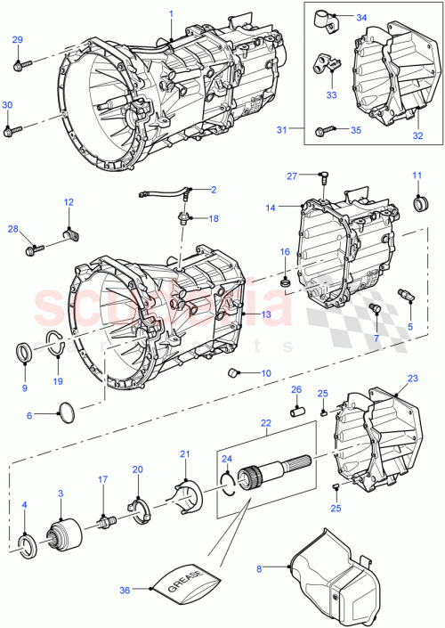 Part Diagram for Land Rover LR004975