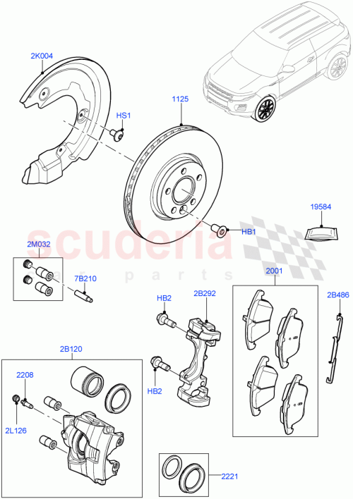 Part Diagram for Land Rover LR003977