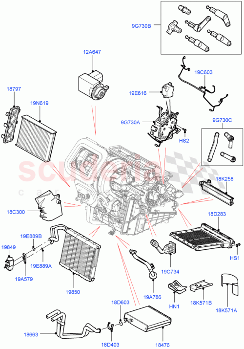 Part Diagram for Land Rover LR159888