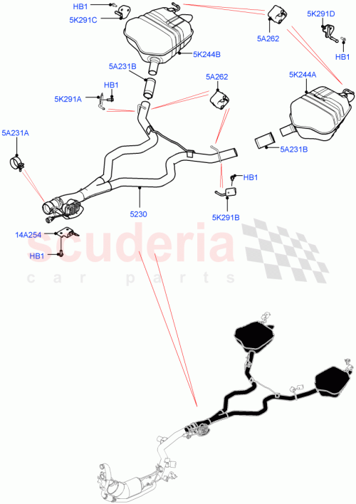 Part Diagram for Land Rover LR088310