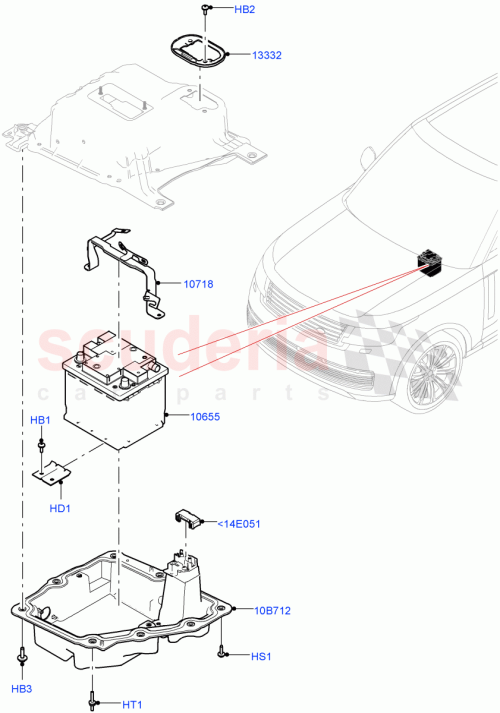 Part Diagram for Land Rover LR153115