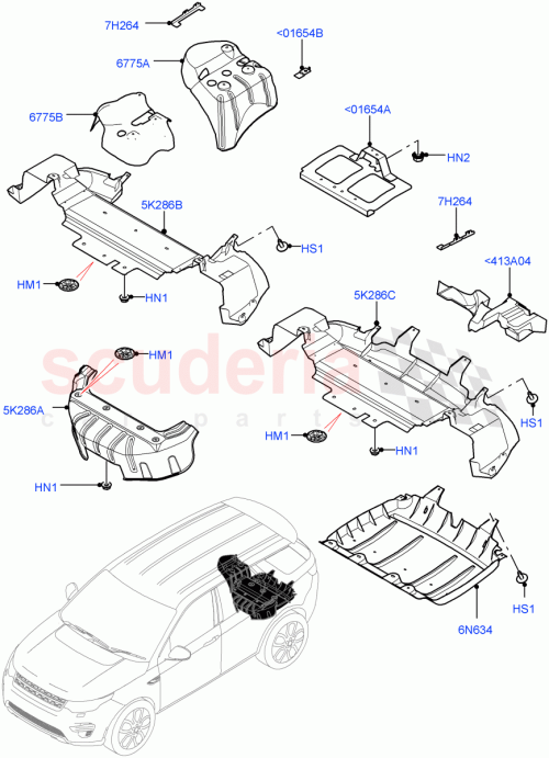 Part Diagram for Land Rover LR127723