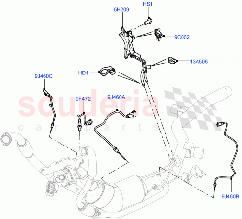 Part Diagram for Land Rover LR110458