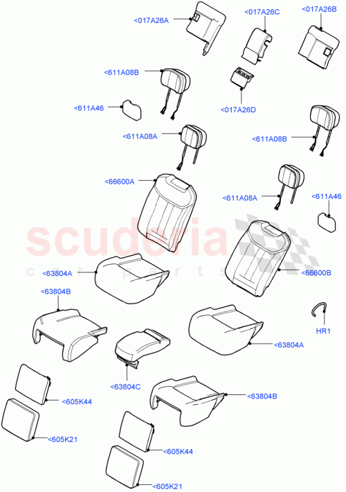 Part Diagram for Land Rover LR151130