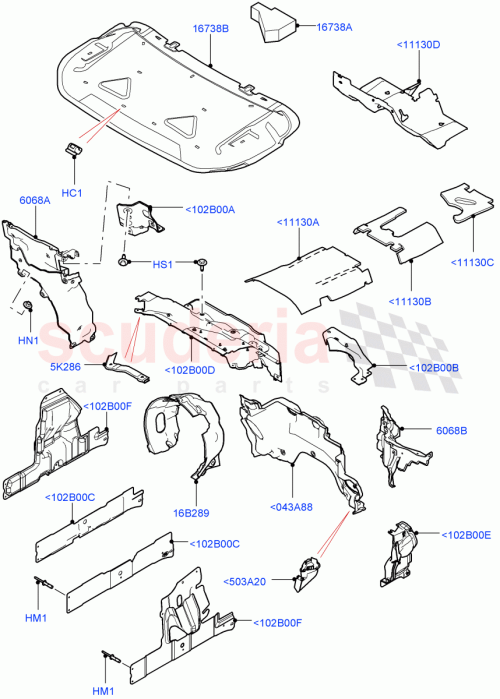 Part Diagram for Land Rover LR037880