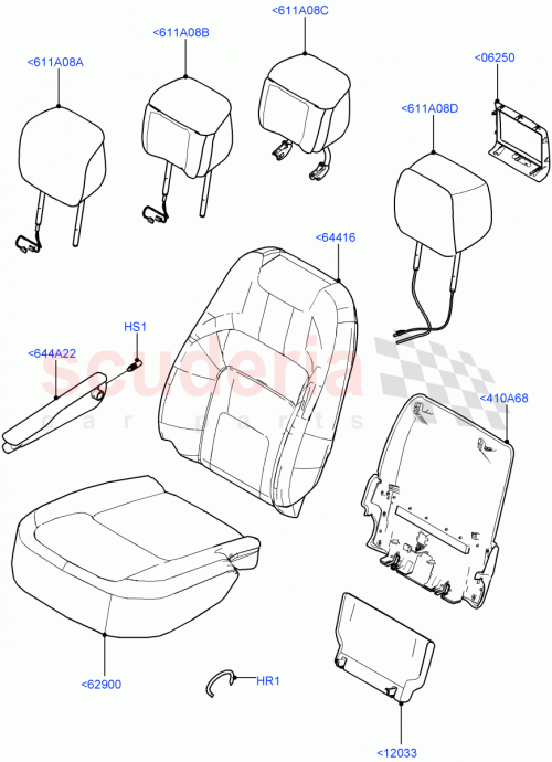 Part Diagram for Land Rover LR113885