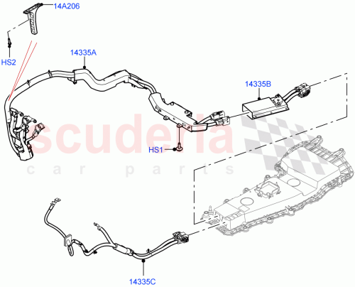 Part Diagram for Land Rover LR137258