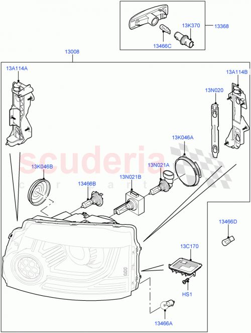 Part Diagram for Land Rover LR052393