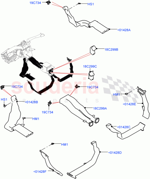 Part Diagram for Land Rover LR093355