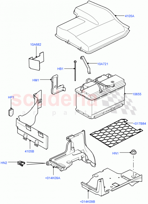 Part Diagram for Land Rover LR071638