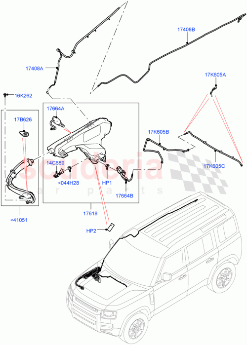 Part Diagram for Land Rover LR131773