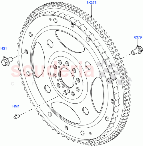 Part Diagram for Land Rover LR000505