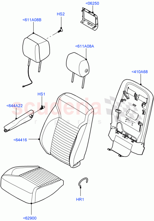 Part Diagram for Land Rover LR142748