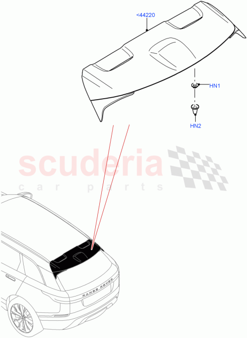 Part Diagram for Land Rover LR137437