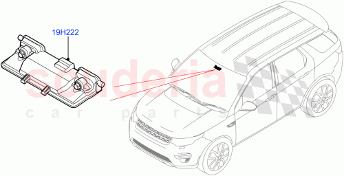 Part Diagram for Land Rover LR071356