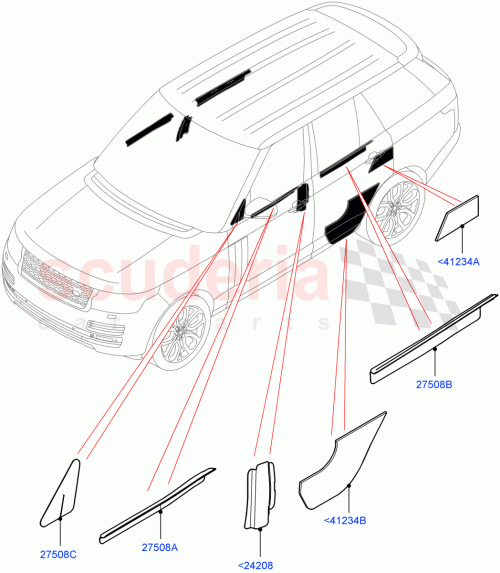 Part Diagram for Land Rover LR099070