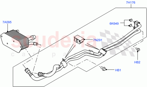 Part Diagram for Land Rover LR020014
