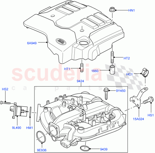 Part Diagram for Land Rover 4659929