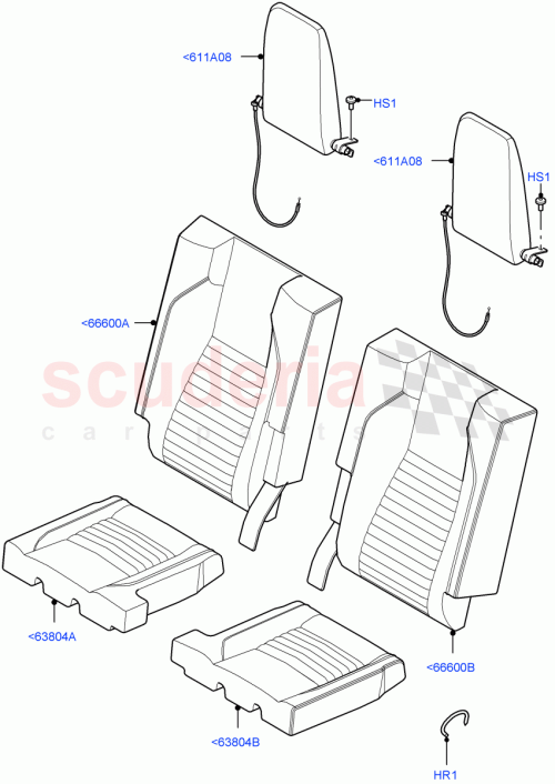 Part Diagram for Land Rover LR126499