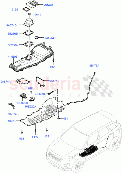 Part Diagram for Land Rover LR133666