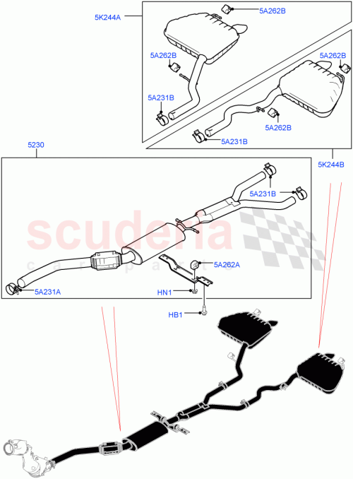 Part Diagram for Land Rover LR106171