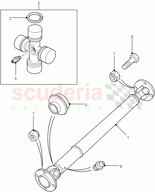 Part Diagram for Land Rover LR010463