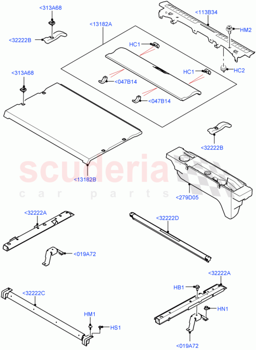 Part Diagram for Land Rover LR100457