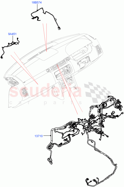Part Diagram for Land Rover LR105669