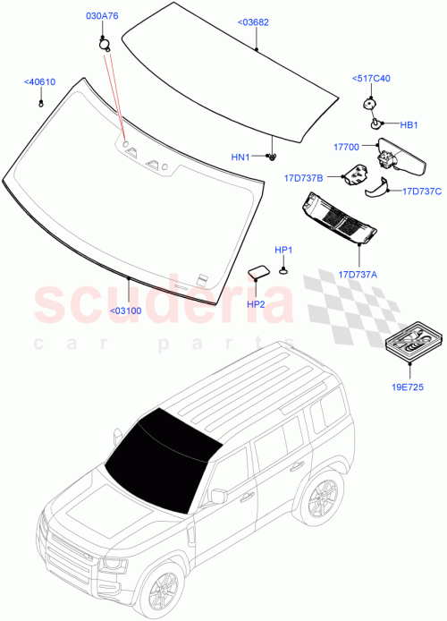 Part Diagram for Land Rover LR140336