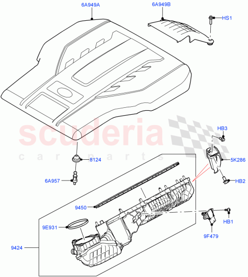 Part Diagram for Land Rover LR159322