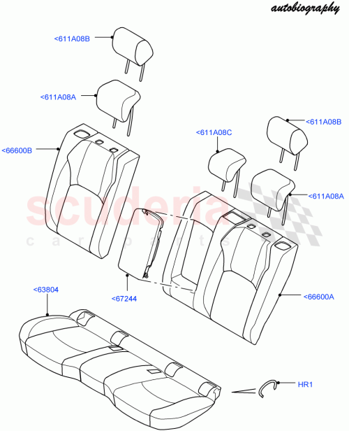 Part Diagram for Land Rover LR077630