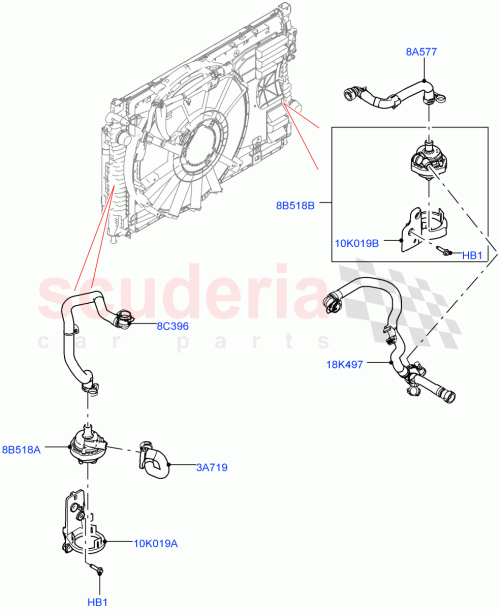 Part Diagram for Land Rover LR135153