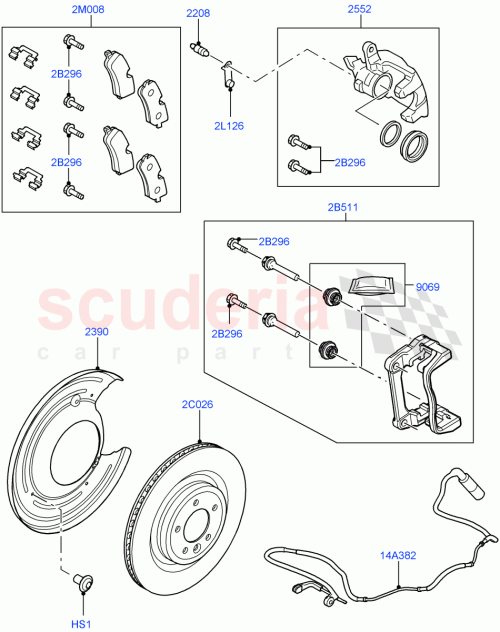 Part Diagram for Land Rover LR078483