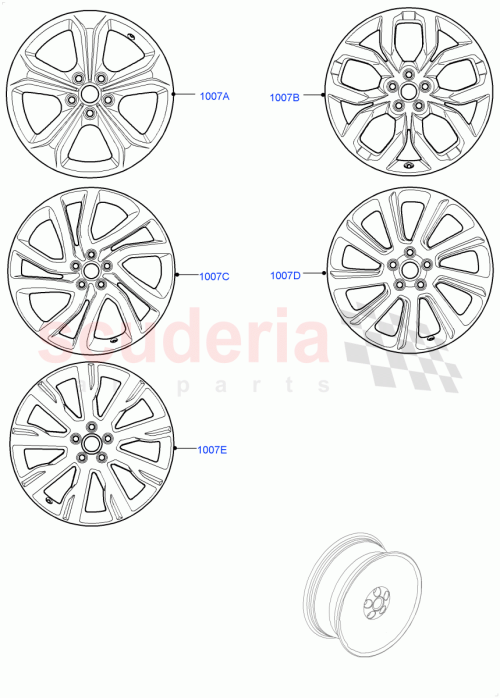 Part Diagram for Land Rover LR094360