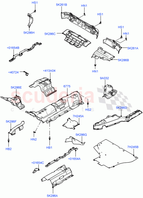 Part Diagram for Land Rover LR140360