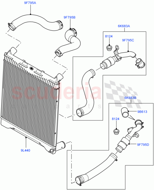 Part Diagram for Land Rover LR007170
