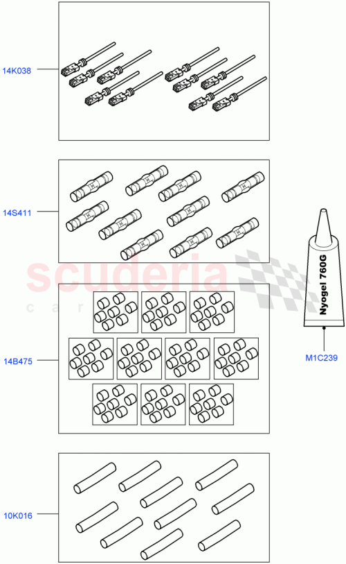 Part Diagram for Land Rover 418377