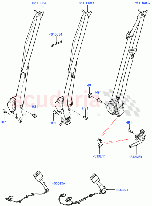 Part Diagram for Land Rover LR167968