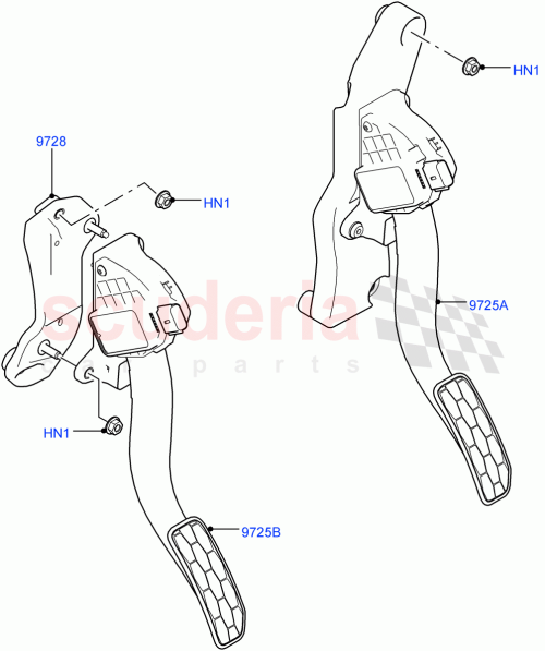 Part Diagram for Land Rover LR090799
