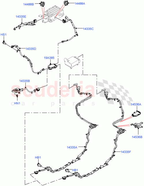 Part Diagram for Land Rover LR128890