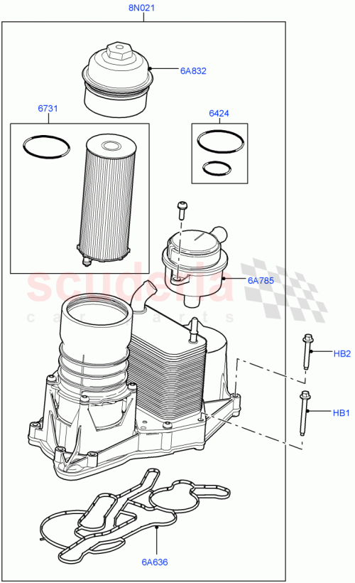 Part Diagram for Land Rover LR006461