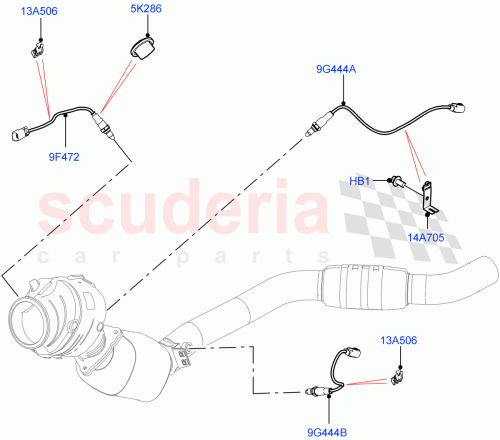 Part Diagram for Land Rover LR137721