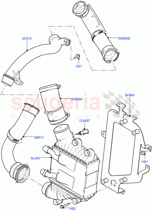 Part Diagram for Land Rover LR113622