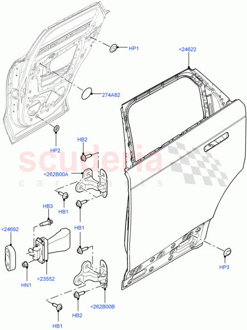 Part Diagram for Land Rover LR091719